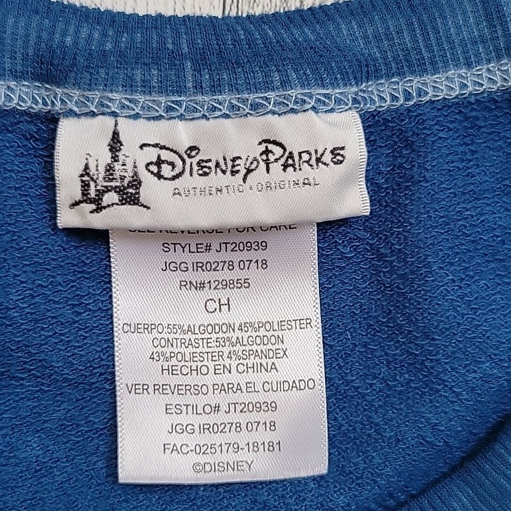 Disney Parks Walt Disney World Logo Long Sleeve Heavier Weight Crew Neck T-shirt - Picture 9 of 11